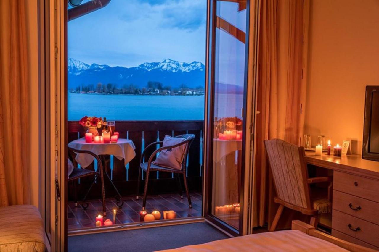 Gaestehaus Gruenaeugl Am See Gstadt am Chiemsee Eksteriør bilde