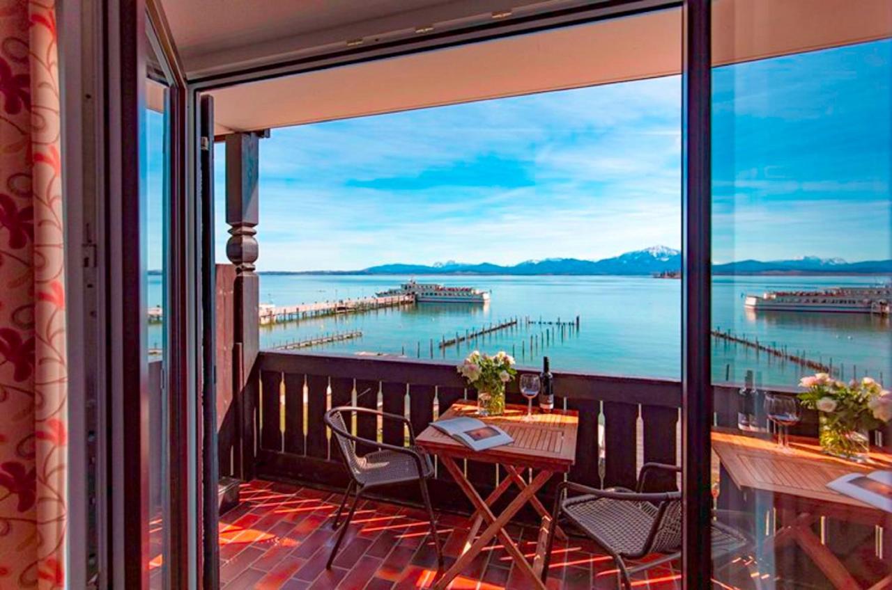 Gaestehaus Gruenaeugl Am See Gstadt am Chiemsee Eksteriør bilde